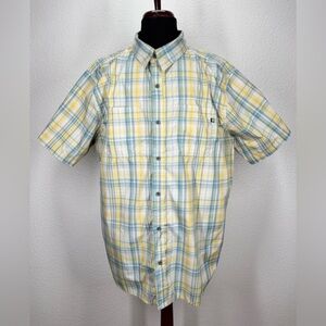 Marmot Highpark Plaid Short Sleeve Multicolored Button Up Shirt XXL L44030